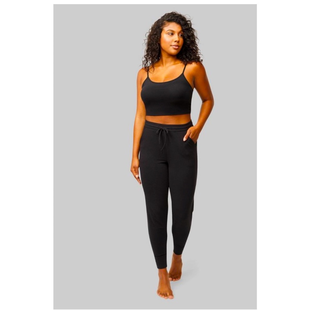 Hanes Ecosmart Black Jogger Leggings